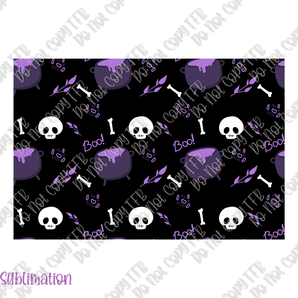 Halloween 7 Tumbler Sublimation Prints