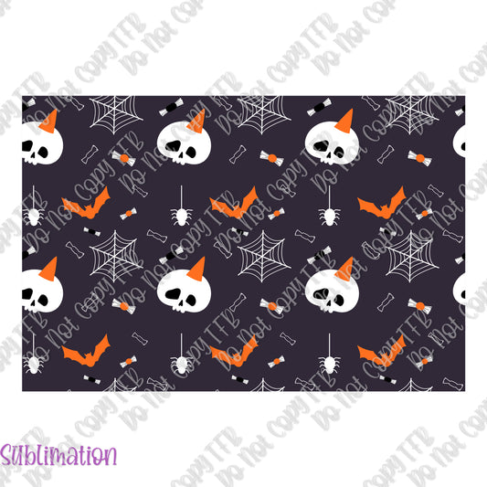 Halloween 8 Tumbler Sublimation Prints