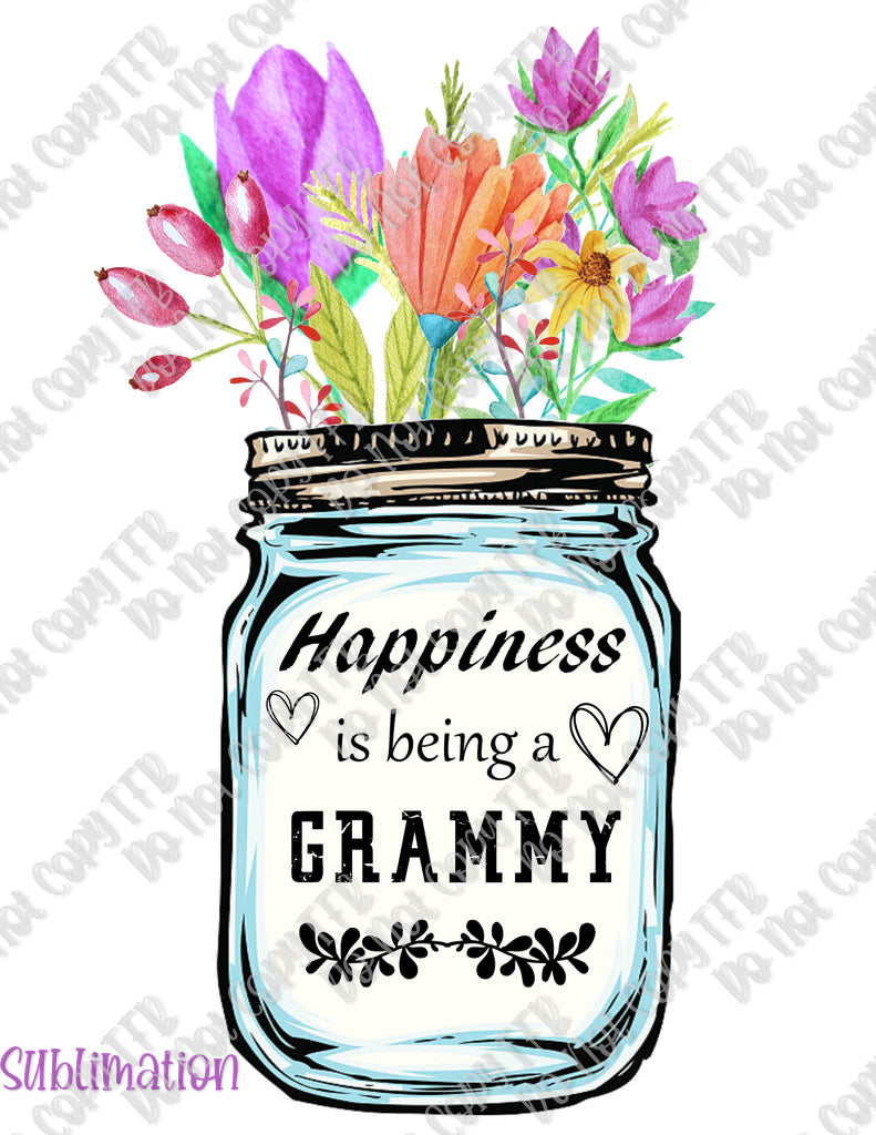 Happiness is Being a Grammy Sublimation