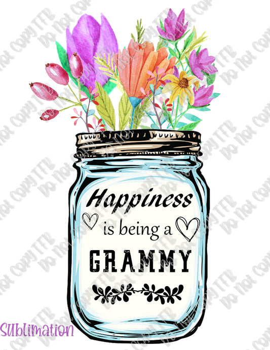 Happiness is Being a Grammy Sublimation
