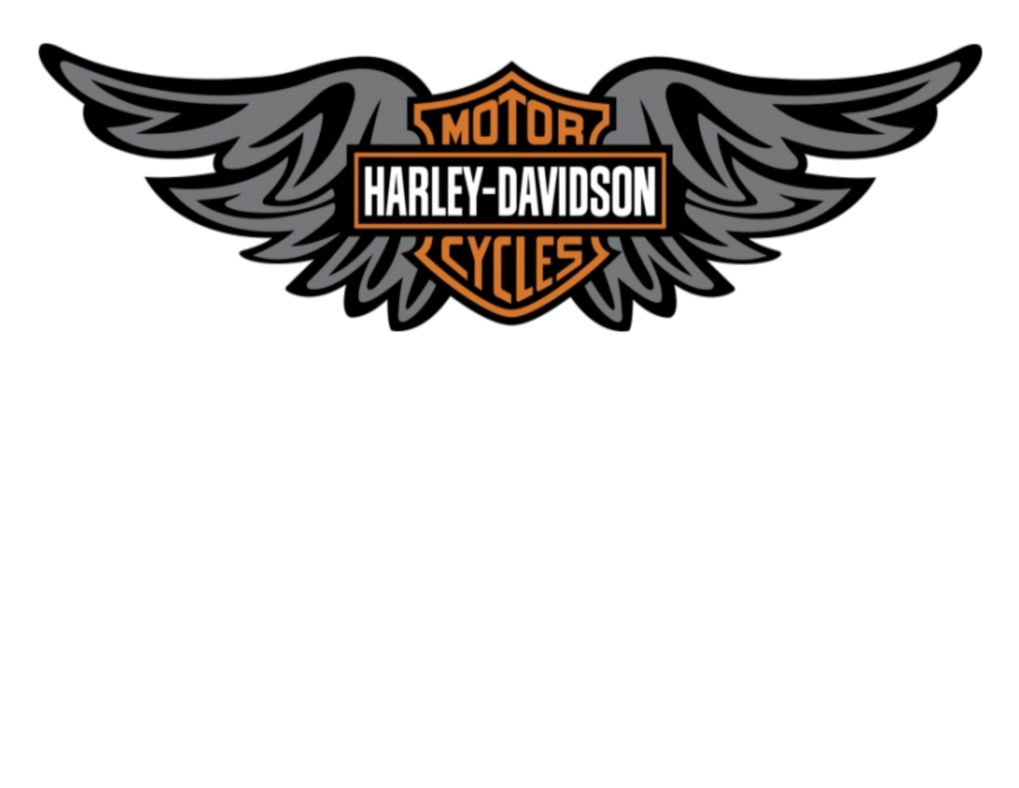 Harley Logo Wings Sublimation