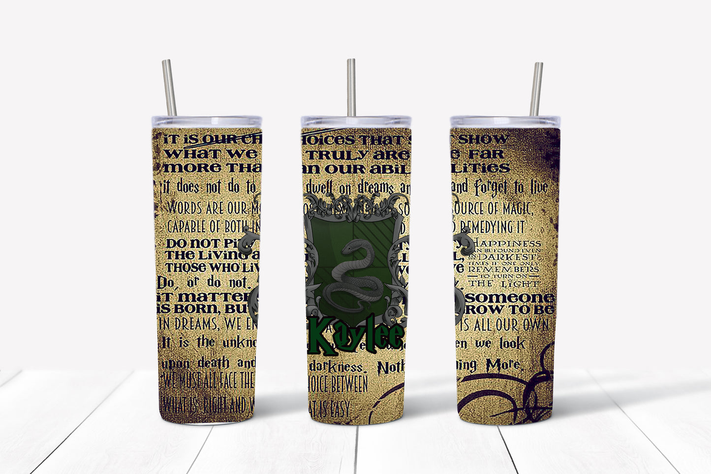 Harry Potter 20oz Skinny Sublimation Print