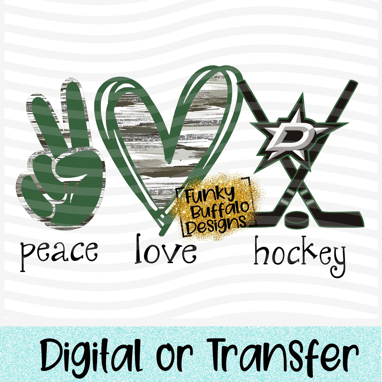 Peace Love Hockey Dallas