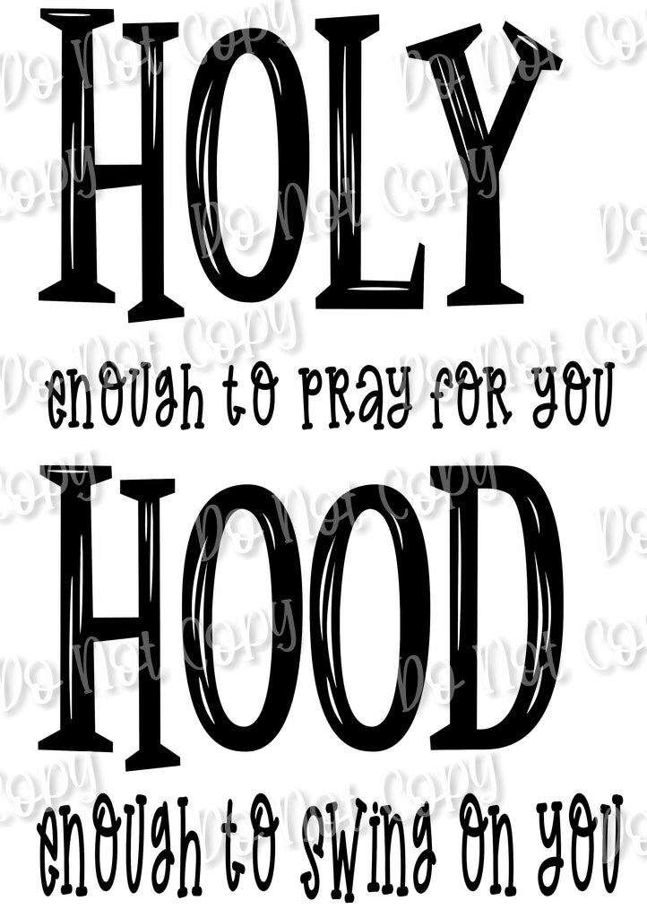 Holy Hood Sublimation