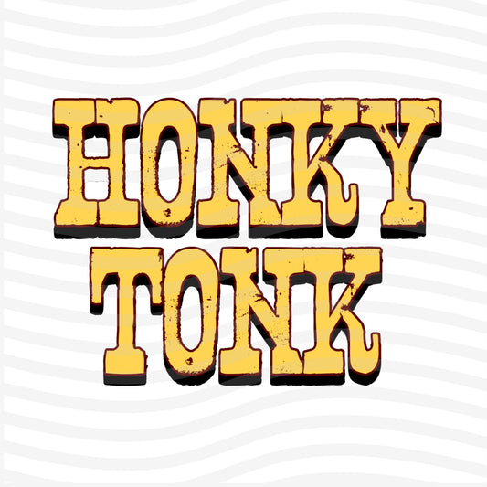 Honky Tonk Sublimation Print