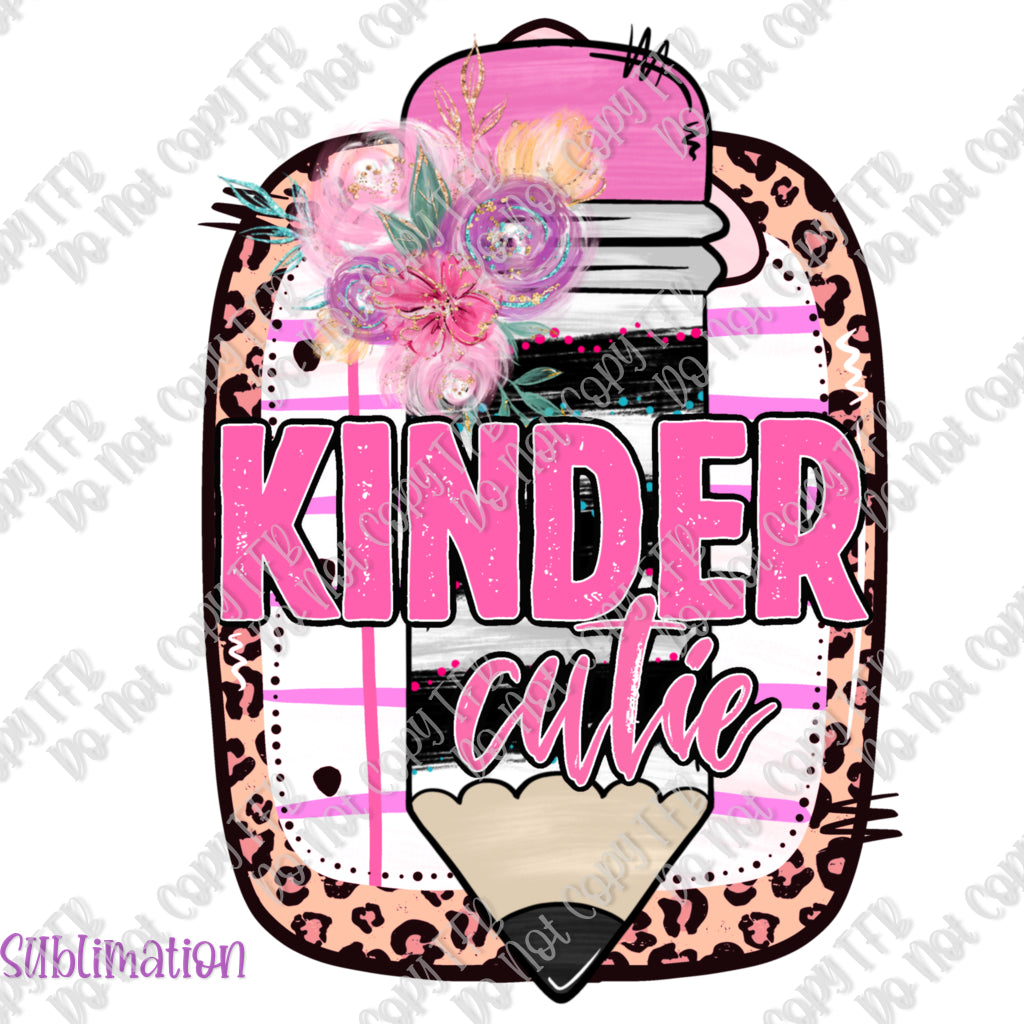 Kinder Cutie Sublimation