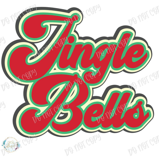 Jingle Bells Retro Sublimation