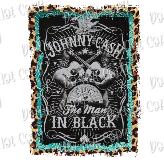 Johnny Cash Man In Black Sublimation