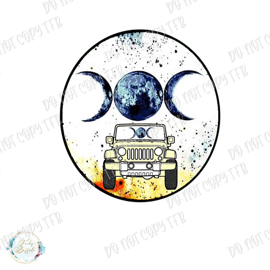 Jeepsy Moon Sublimation