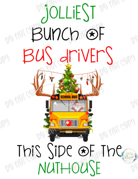 Jolly Bus Drivers Sublimation