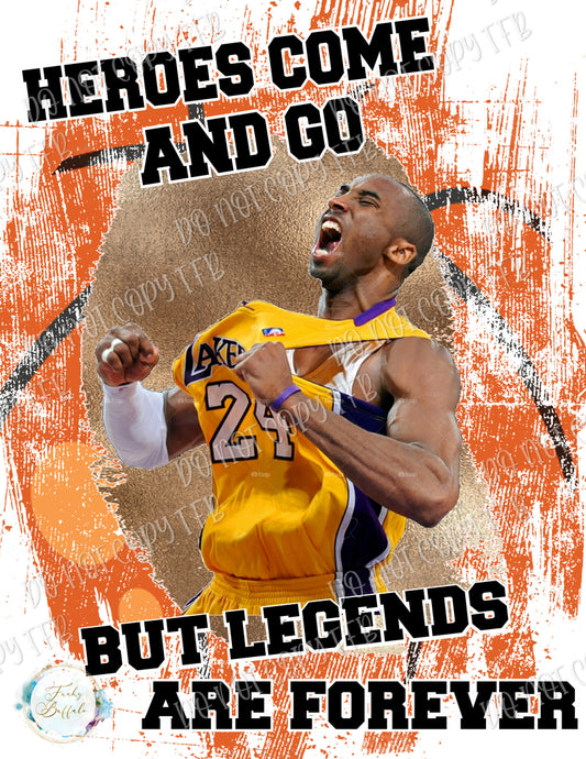 Kobe Bryant Sublimation