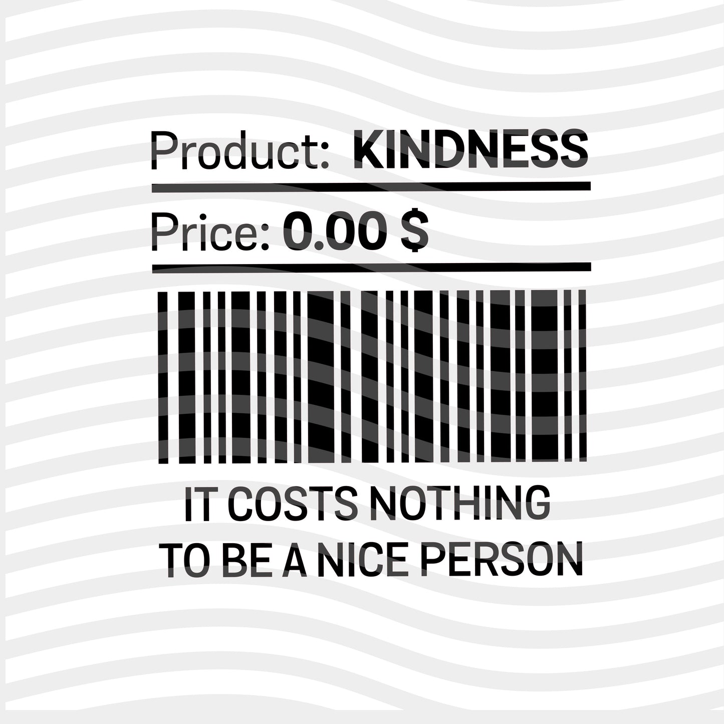 Kindness Barcode