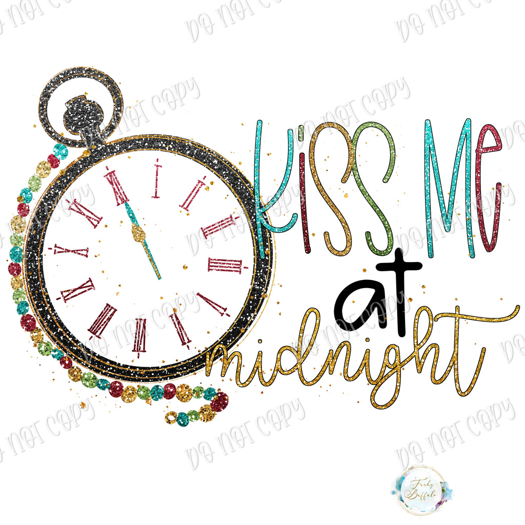 Kiss Me at Midnight Sublimation