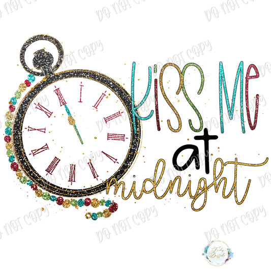 Kiss Me at Midnight Sublimation