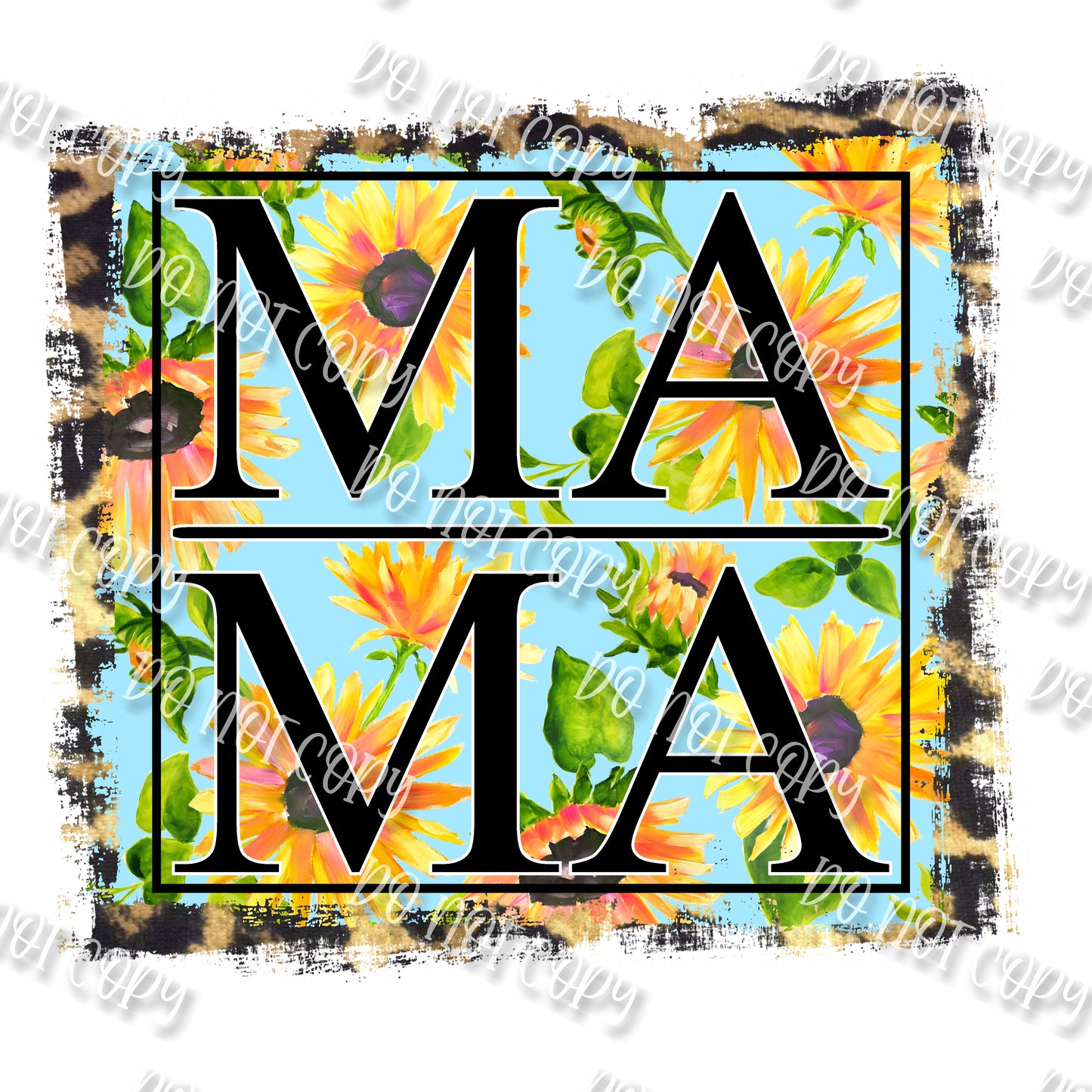 Mama Sunflower Frame