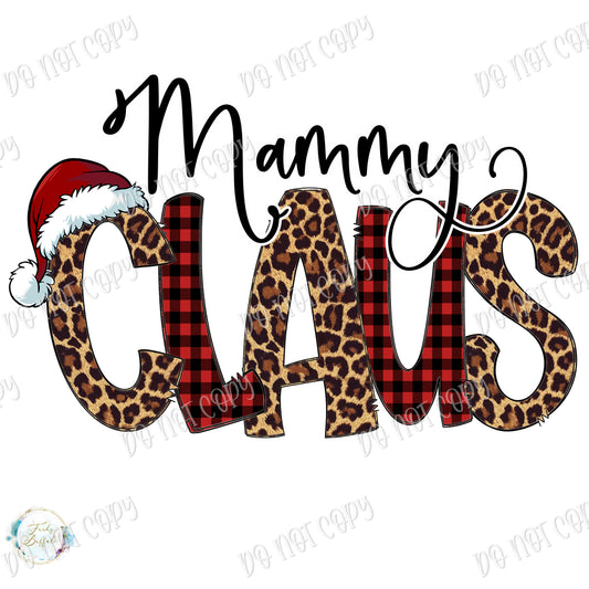 Mammy Clause Sublimation