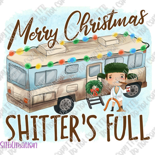 Merry Christmas Shitter's Full Sublimation