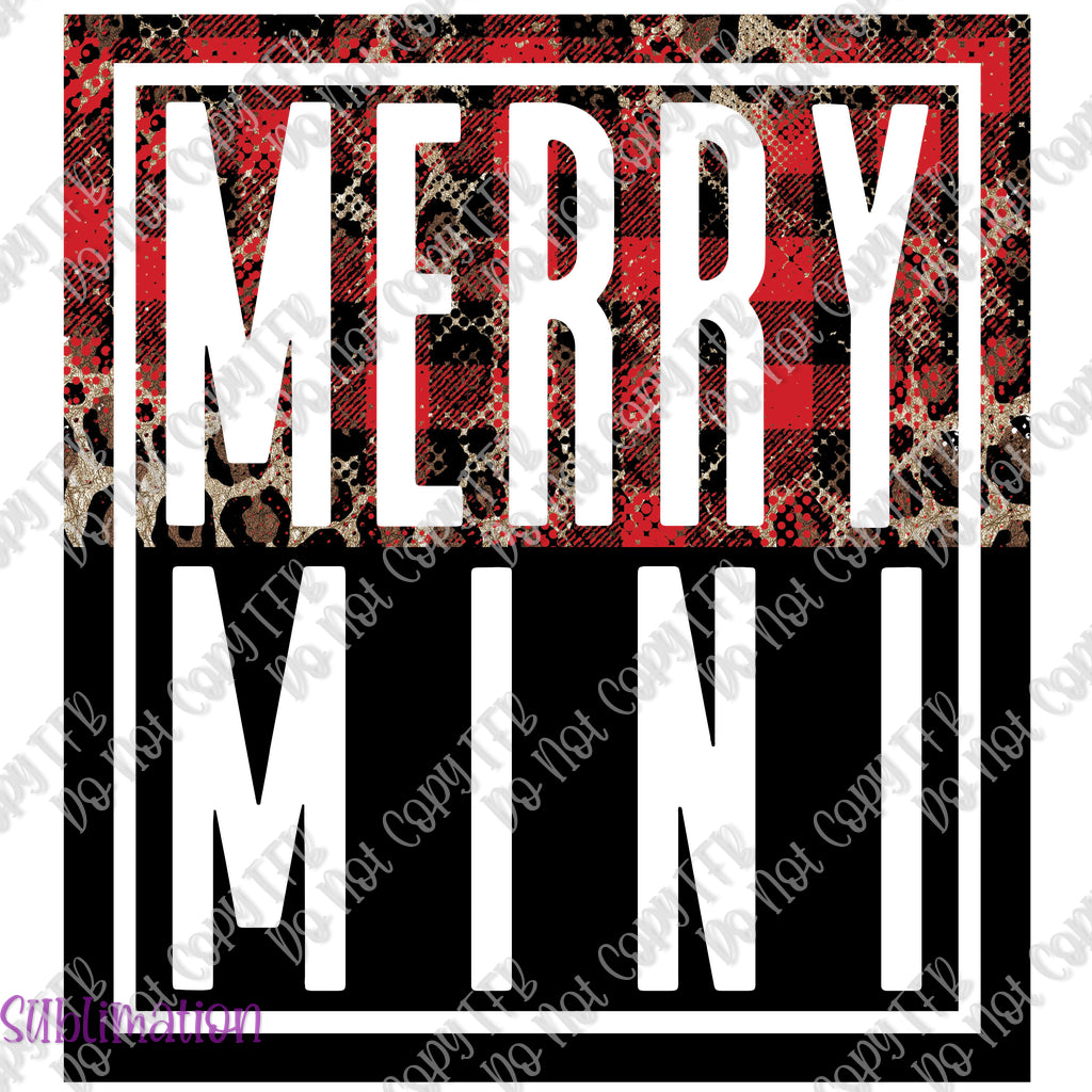 Merry Mini Sublimation