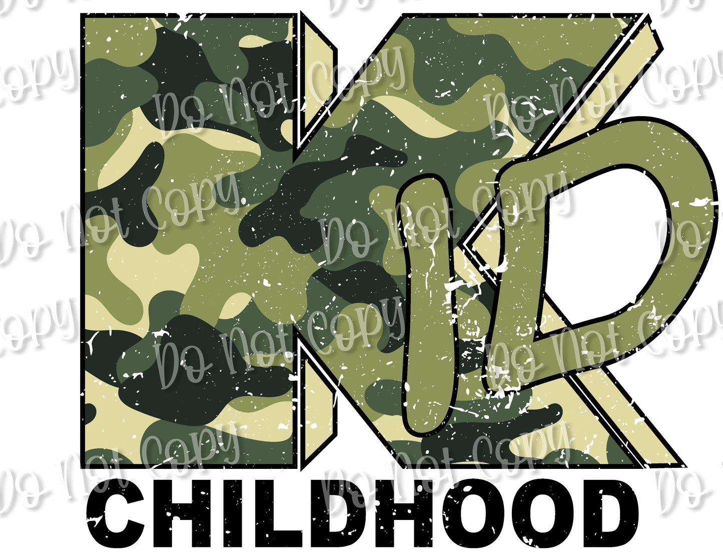 Kid Childhood Camo