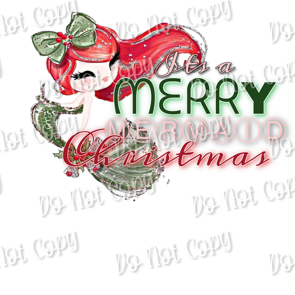 Merry Mermaid Sublimation