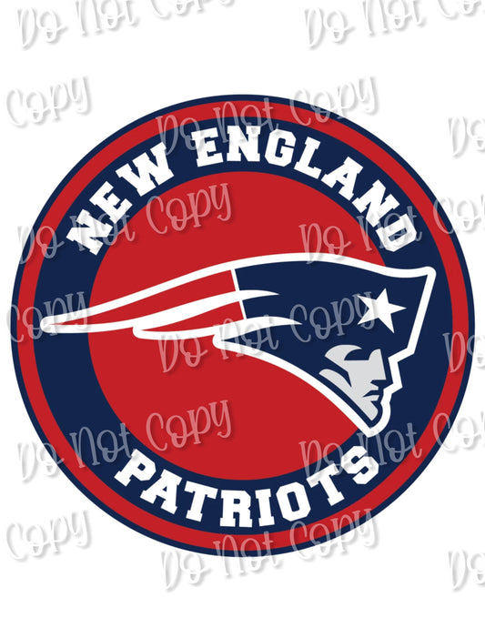 NE Patriots Sublimation