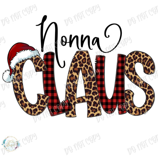 Nonna Claus Sublimation