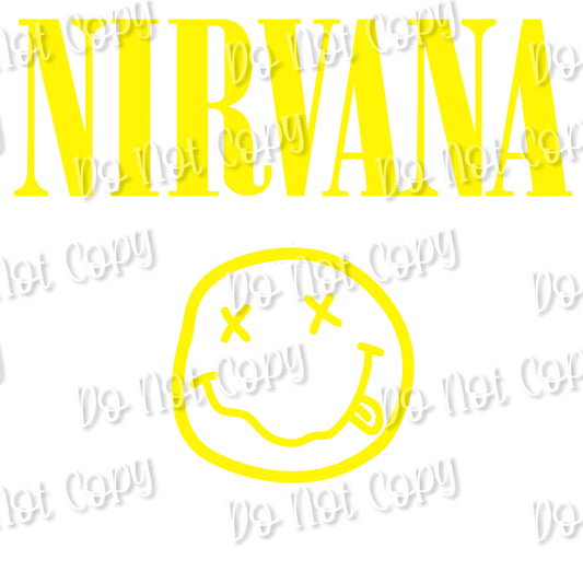 Nirvana Smiley Sublimation