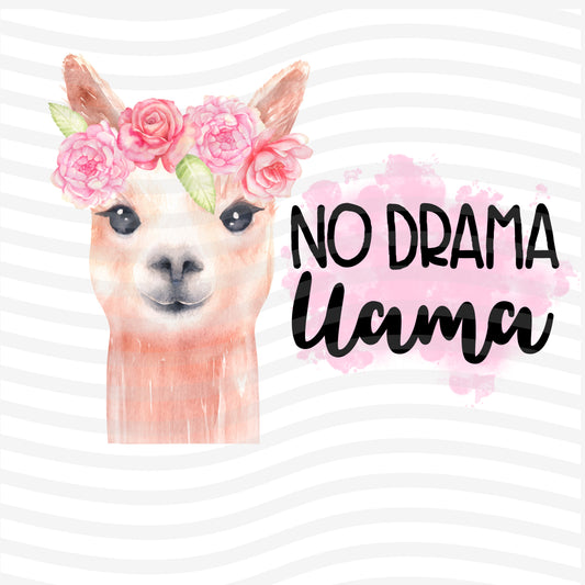 No Drama Llama Pink
