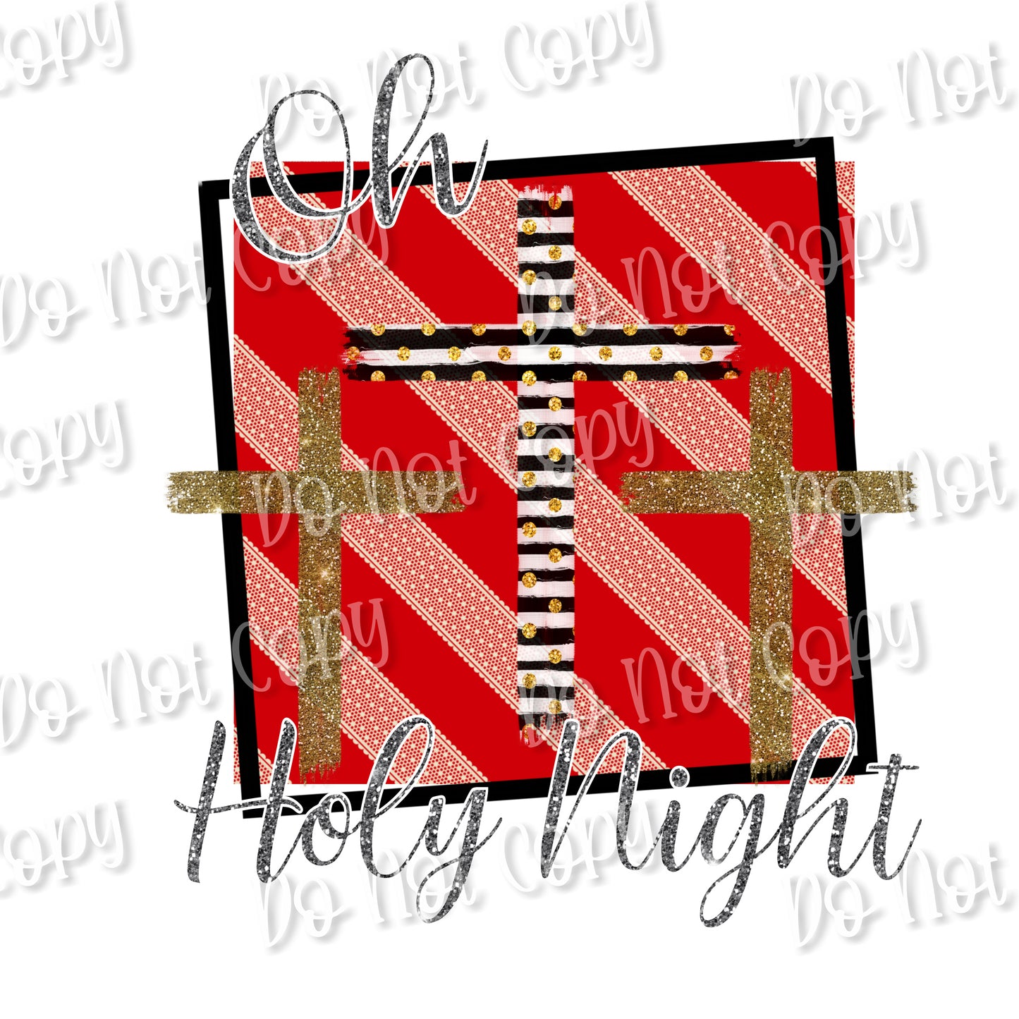 Oh Holy Night Sublimation