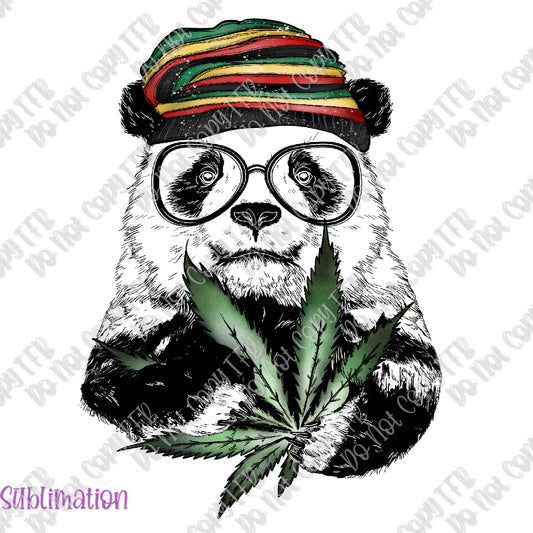 Weed Panda Sublimation
