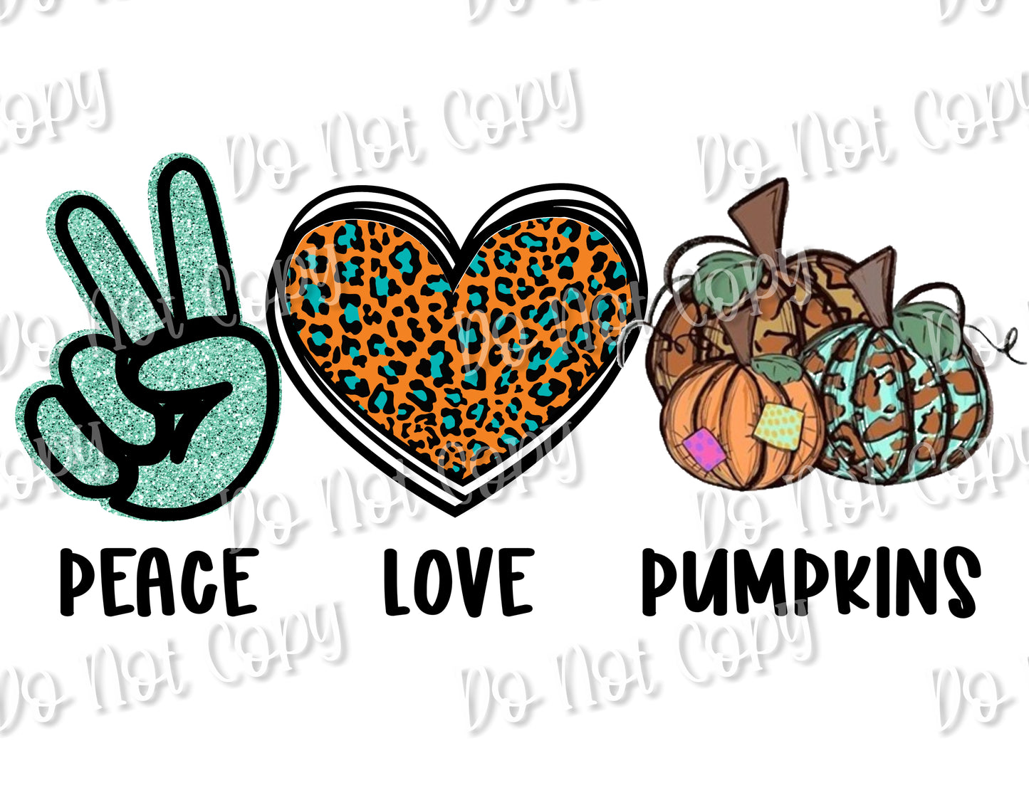 Peace Love Pumpkins