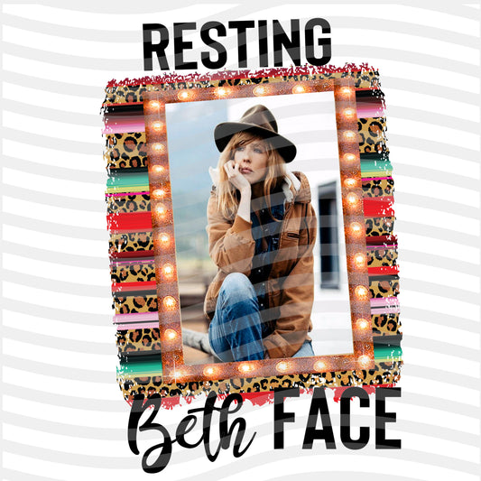 Resting Beth Face