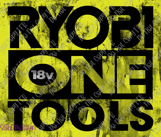 Ryobi 1 Tools 20oz Skinny Straight Sublimation