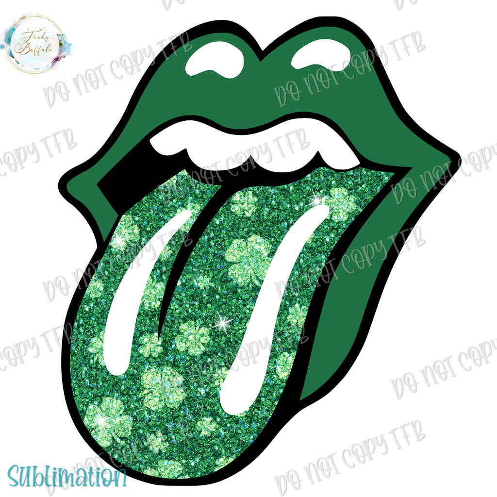 St Patrick's Lips Sublimation