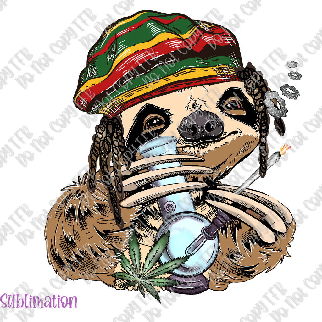 Bong Sloth Sublimation