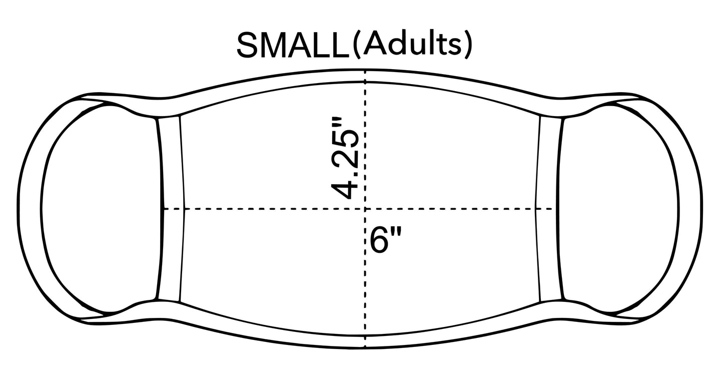Sublimation Face Masks **Adult** 4.25"x6"