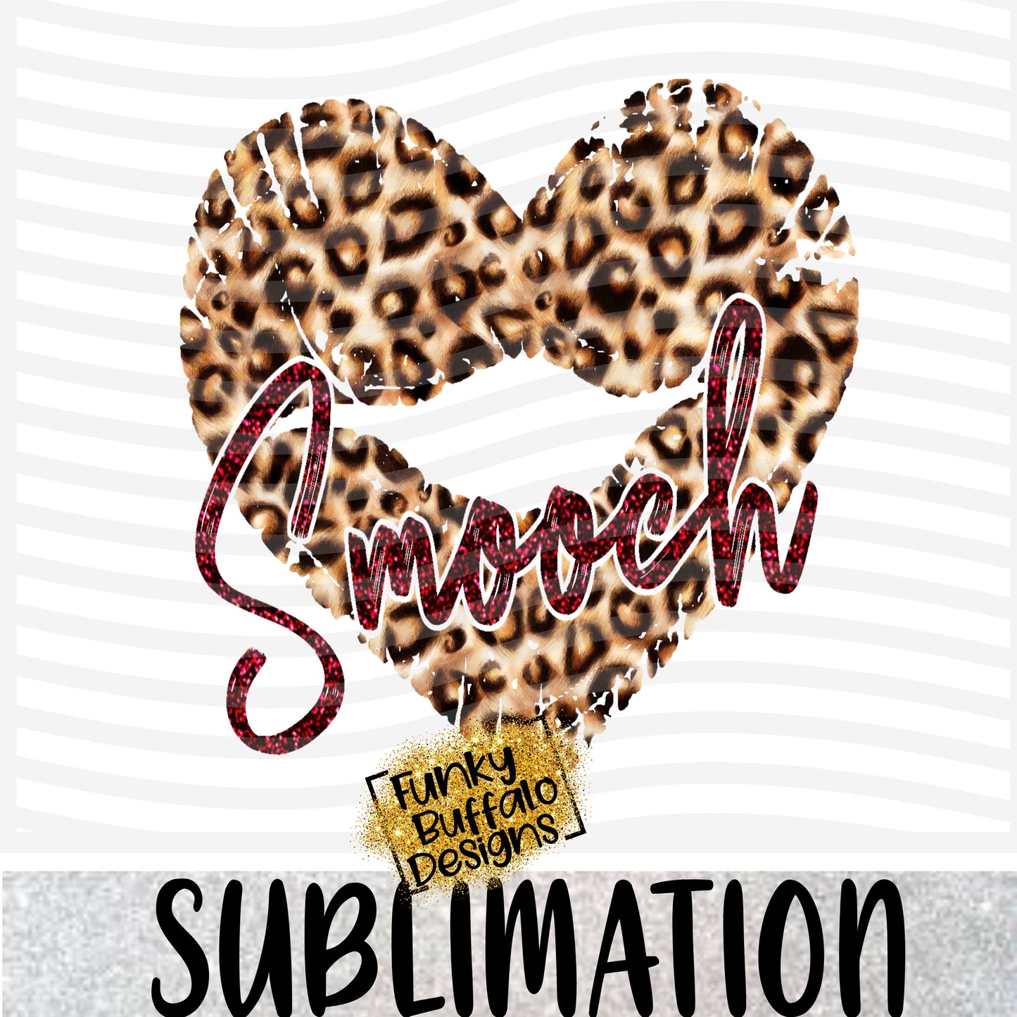 Smooch Leopard Sublimation