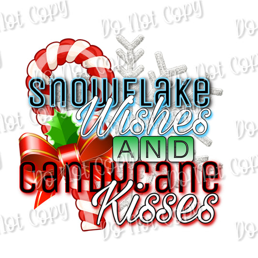 Snowflake Wishes Sublimation