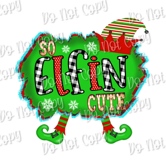 So Elfin Cute Sublimation