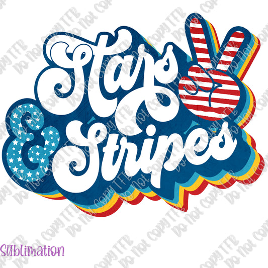 Stars and Stripes Sublimation