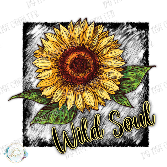Sunflower Wild Soul Sublimation