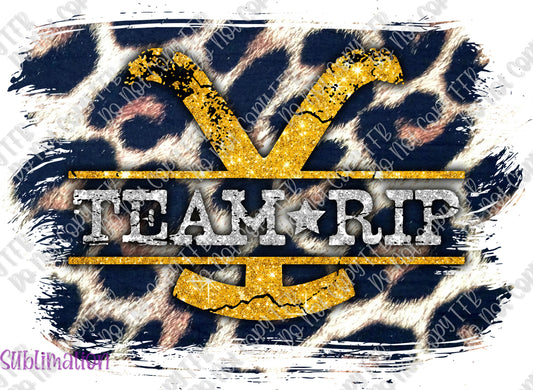 Team Rip Leopard Sublimation