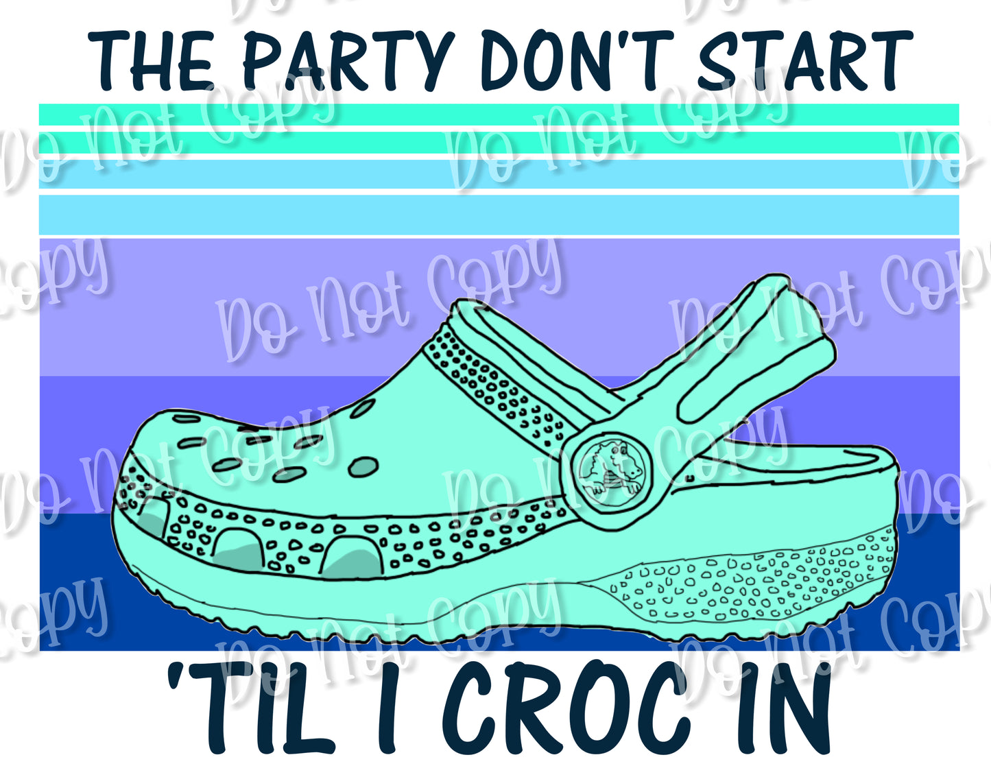 Til' I Croc In Sublimation