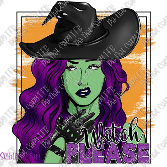 Witch Please Sublimation