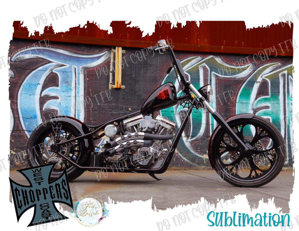 West Coast Choppers Sublimation Print