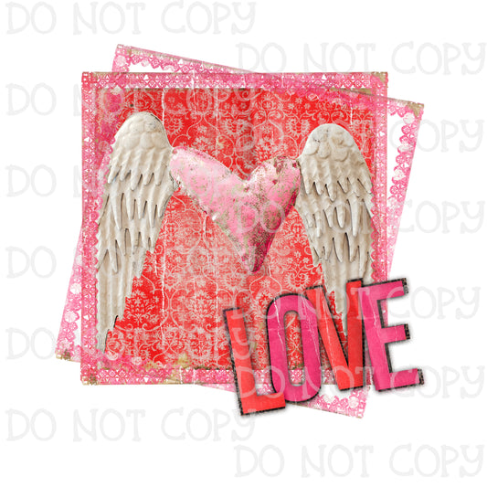 Wings of Love Sublimation