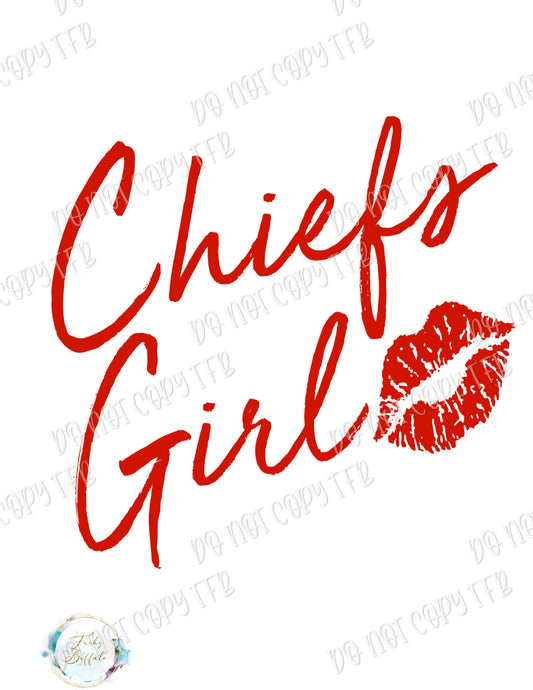 Chiefs Girl Sublimation