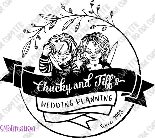 Chucky Wedding Sublimation