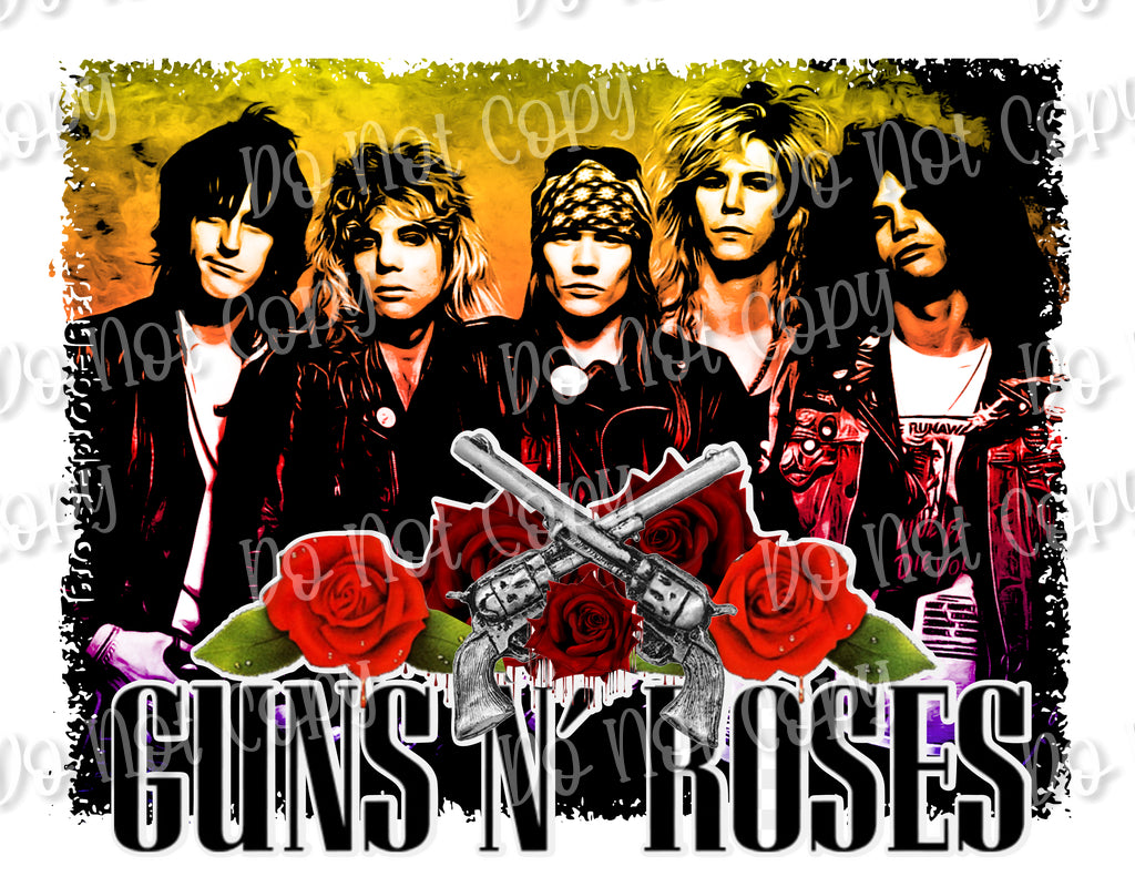 Guns n Roses 3 Sublimation