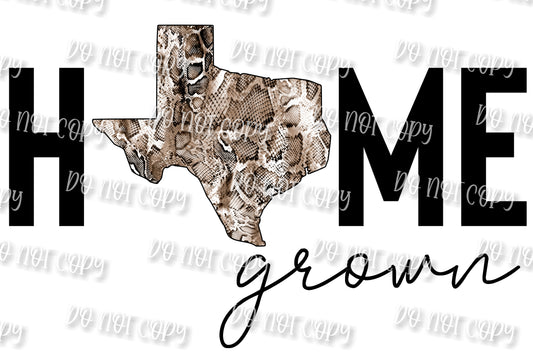 Home Grown Texas Sublimation